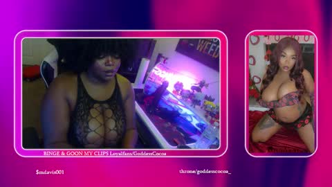 Snapshot of goddesscocoaa chatting on 09/11/25, 06:57 Goddess Cocoa online show from 09/11/25, 06:57