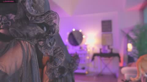 Snapshot of goth_dolll chatting on 11/14/25, 08:29 sophie Special celebration a the beach 300k followers 3011 and 0112 online show from 11/14/25, 08:29