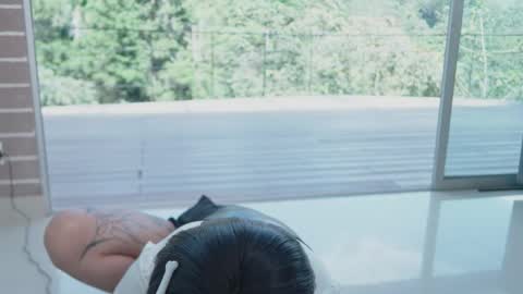 Snapshot of goth_dolll chatting on 04/23/26, 07:27 sophie Special celebration a the beach 300k followers 3011 and 0112 online show from 04/23/26, 07:27