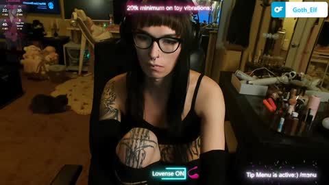 Snapshot of goth_elf chatting on 01/15/25, 01:02 Goth Elf online show from 01/15/25, 01:02