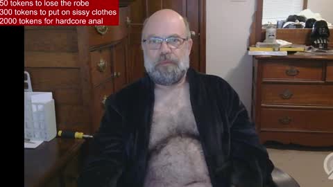 Snapshot of hairydaddybear69 chatting on 04/04/26, 11:40 HairyDaddyBear69 online show from 04/04/26, 11:40