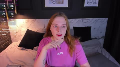 Snapshot of hanna_melon chatting on 01/25/25, 02:58 Hanna next stream is Mo 8pm-6am by CET online show from 01/25/25, 02:58