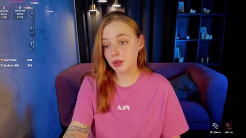 Snapshot of hanna_melon chatting on 01/27/25, 02:20 Hanna next stream is Mo 8pm-6am by CET online show from 01/27/25, 02:20