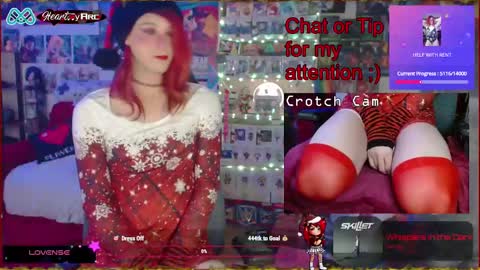 Snapshot of heartmyarc chatting on 12/25/24, 08:40 HeartMyArc online show from 12/25/24, 08:40