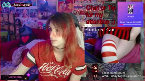 Snapshot of heartmyarc chatting on 02/01/25, 03:41 HeartMyArc online show from 02/01/25, 03:41