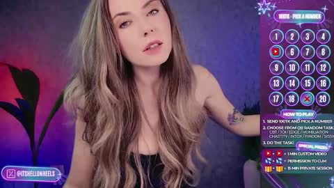 Snapshot of hell_on_heels_ chatting on 10/13/25, 09:59 - show loyalty and subscribe -  online show from 10/13/25, 09:59