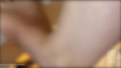 Snapshot of honey_sunshine chatting on 05/03/26, 08:42 Jenyanew vid how I squirt in forest in bio online show from 05/03/26, 08:42