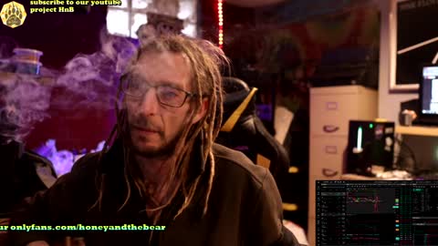 Snapshot of honeyand_thebear chatting on 12/19/24, 01:07 Honey and Bear online show from 12/19/24, 01:07