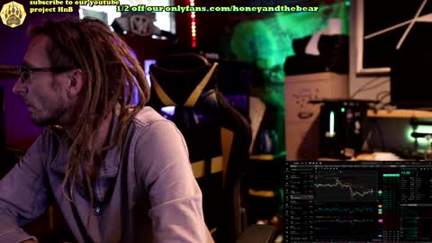 Snapshot of honeyand_thebear chatting on 01/29/25, 01:07 Honey and Bear online show from 01/29/25, 01:07