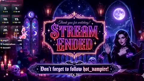 vampire 333 online show from 06/03/26, 02:33