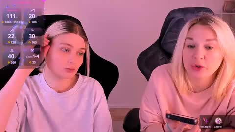 Snapshot of hottyblonds chatting on 12/09/24, 12:40 Nessie and Jessie online show from 12/09/24, 12:40