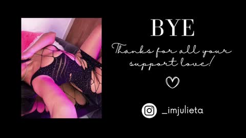 Snapshot of iamjulietaa chatting on 02/14/25, 02:28    online show from 02/14/25, 02:28