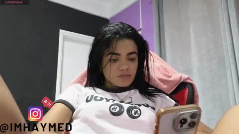 Snapshot of imhaymed chatting on 04/25/26, 09:56 Haymed Montao online show from 04/25/26, 09:56