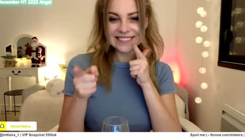 Snapshot of imkeira chatting on 12/18/24, 10:46 ImKeira online show from 12/18/24, 10:46