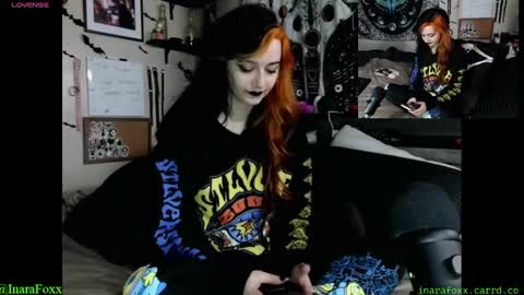 Snapshot of inarafoxxx chatting on 12/11/24, 02:52 Inarafoxx online show from 12/11/24, 02:52