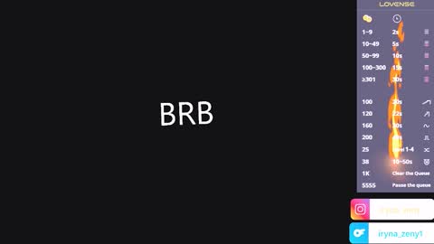 Snapshot of iryna_zeny chatting on 01/31/25, 08:01 Yuliana help me to get 100 thumbs up please  online show from 01/31/25, 08:01