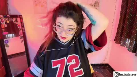 Snapshot of isaferrer06 chatting on 12/21/25, 12:34 Isabella Ferrer online show from 12/21/25, 12:34