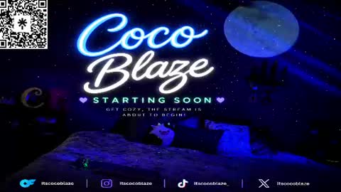 Snapshot of itscocoblaze chatting on 06/19/26, 04:22 CoCo Blaze online show from 06/19/26, 04:22