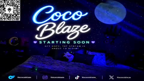 Snapshot of itscocoblaze chatting on 06/22/26, 09:56 CoCo Blaze online show from 06/22/26, 09:56
