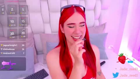 Snapshot of jadee_reed chatting on 02/21/25, 07:01 Jade Red online show from 02/21/25, 07:01