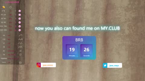 Snapshot of jane_meys chatting on 02/27/25, 11:20 your kitty JANE roawww online show from 02/27/25, 11:20