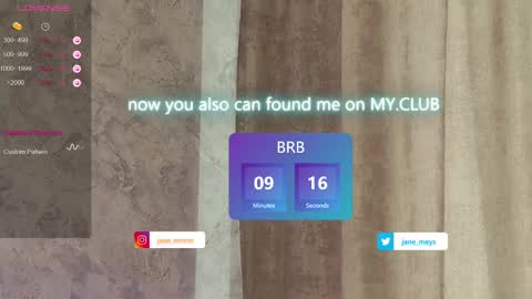 Snapshot of jane_meys chatting on 02/28/25, 11:25 your kitty JANE roawww online show from 02/28/25, 11:25