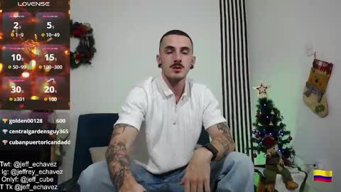 Snapshot of jeff_cube chatting on 01/01/25, 01:37 Jeff and Mugi  Independent model online show from 01/01/25, 01:37