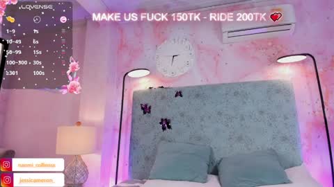 Snapshot of jessicameron chatting on 03/31/26, 07:58 JESSI AND NAOMI online show from 03/31/26, 07:58