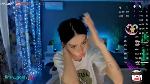 Snapshot of jinny_gold chatting on 01/17/25, 02:39 MY NEW INSTA jinny goldy online show from 01/17/25, 02:39