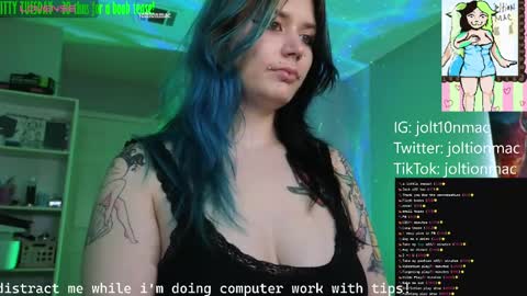 Snapshot of joltionmac chatting on 12/03/24, 08:06 JoltionMac JJ online show from 12/03/24, 08:06