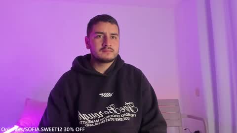 Snapshot of jordy_and_sofi chatting on 01/09/26, 12:57 JORDY AND SOFI online show from 01/09/26, 12:57