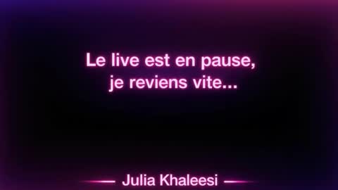 Julia Khaleesii online show from 02/14/26, 06:59