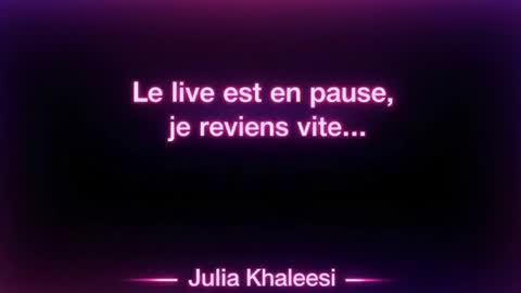 Julia Khaleesii online show from 02/16/26, 08:16