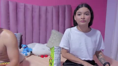 Snapshot of justin_jazmin chatting on 01/07/25, 12:55 JUSTIN Y JAZMIN online show from 01/07/25, 12:55