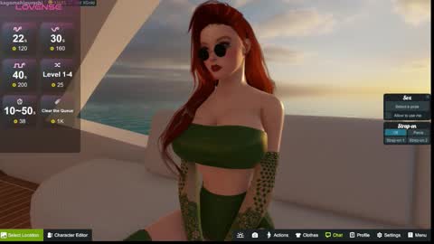 Snapshot of kagome__higurashi chatting on 10/24/25, 01:03 Emily online show from 10/24/25, 01:03