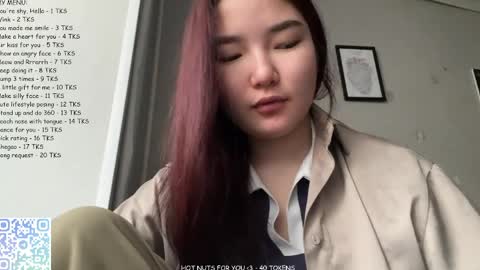 Snapshot of kalalinet chatting on 04/22/26, 01:23 Sakura online show from 04/22/26, 01:23
