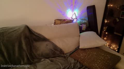 Snapshot of karathemagic chatting on 02/07/25, 08:55 I am here around 5am GMT karathemagic online show from 02/07/25, 08:55