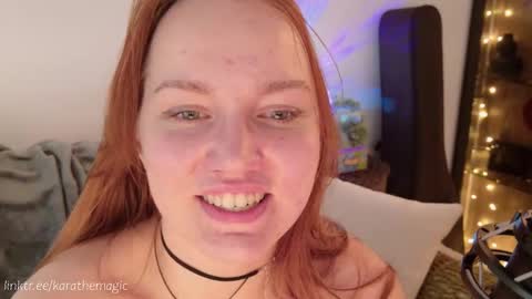 Snapshot of karathemagic chatting on 02/09/25, 07:05 I am here around 5am GMT karathemagic online show from 02/09/25, 07:05