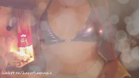 Snapshot of karathemagic chatting on 05/01/26, 02:54 I am here around 5am GMT karathemagic online show from 05/01/26, 02:54