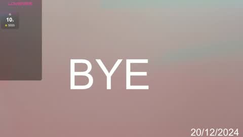 Karoline online show from 12/21/24, 12:09