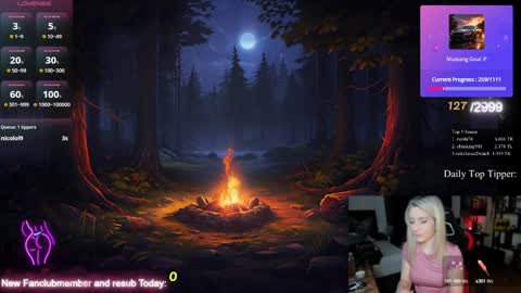 Snapshot of kimilee22 chatting on 01/26/25, 04:09 Wolfs Girl online show from 01/26/25, 04:09