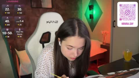 Snapshot of kirarasay chatting on 01/22/25, 07:14 Kira online show from 01/22/25, 07:14