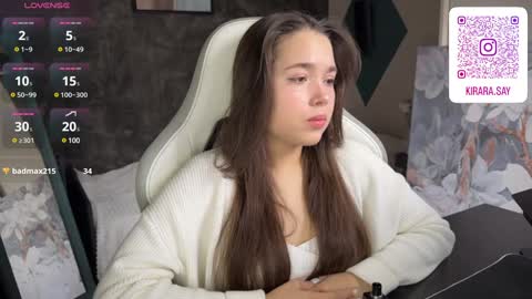 Snapshot of kirarasay chatting on 01/23/25, 07:11 Kira online show from 01/23/25, 07:11