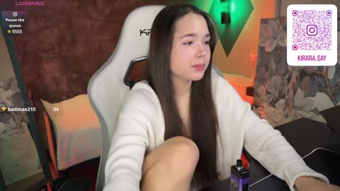 Snapshot of kirarasay chatting on 01/23/25, 10:22 Kira online show from 01/23/25, 10:22