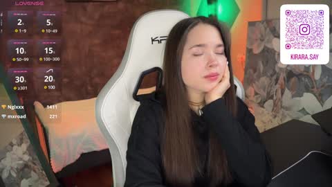 Snapshot of kirarasay chatting on 01/24/25, 01:47 Kira online show from 01/24/25, 01:47