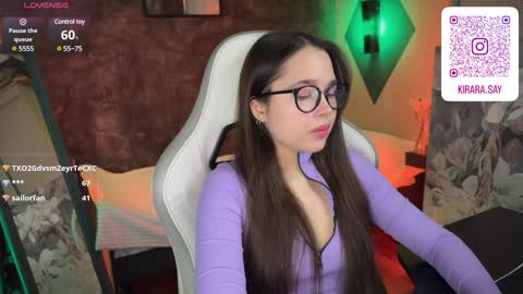 Snapshot of kirarasay chatting on 01/25/25, 02:25 Kira online show from 01/25/25, 02:25