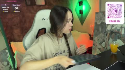 Snapshot of kirarasay chatting on 01/30/25, 09:04 Kira online show from 01/30/25, 09:04