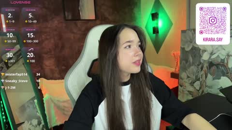 Snapshot of kirarasay chatting on 01/31/25, 01:56 Kira online show from 01/31/25, 01:56