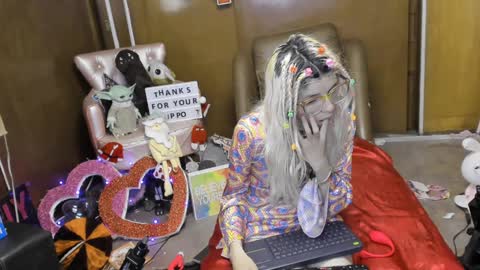 Snapshot of laflakita21 chatting on 12/28/24, 12:47 Skinnygirl online show from 12/28/24, 12:47