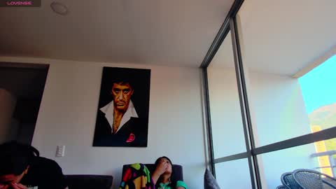 Snapshot of latin_couple77 chatting on 01/18/25, 12:15 Sara y Andy online show from 01/18/25, 12:15